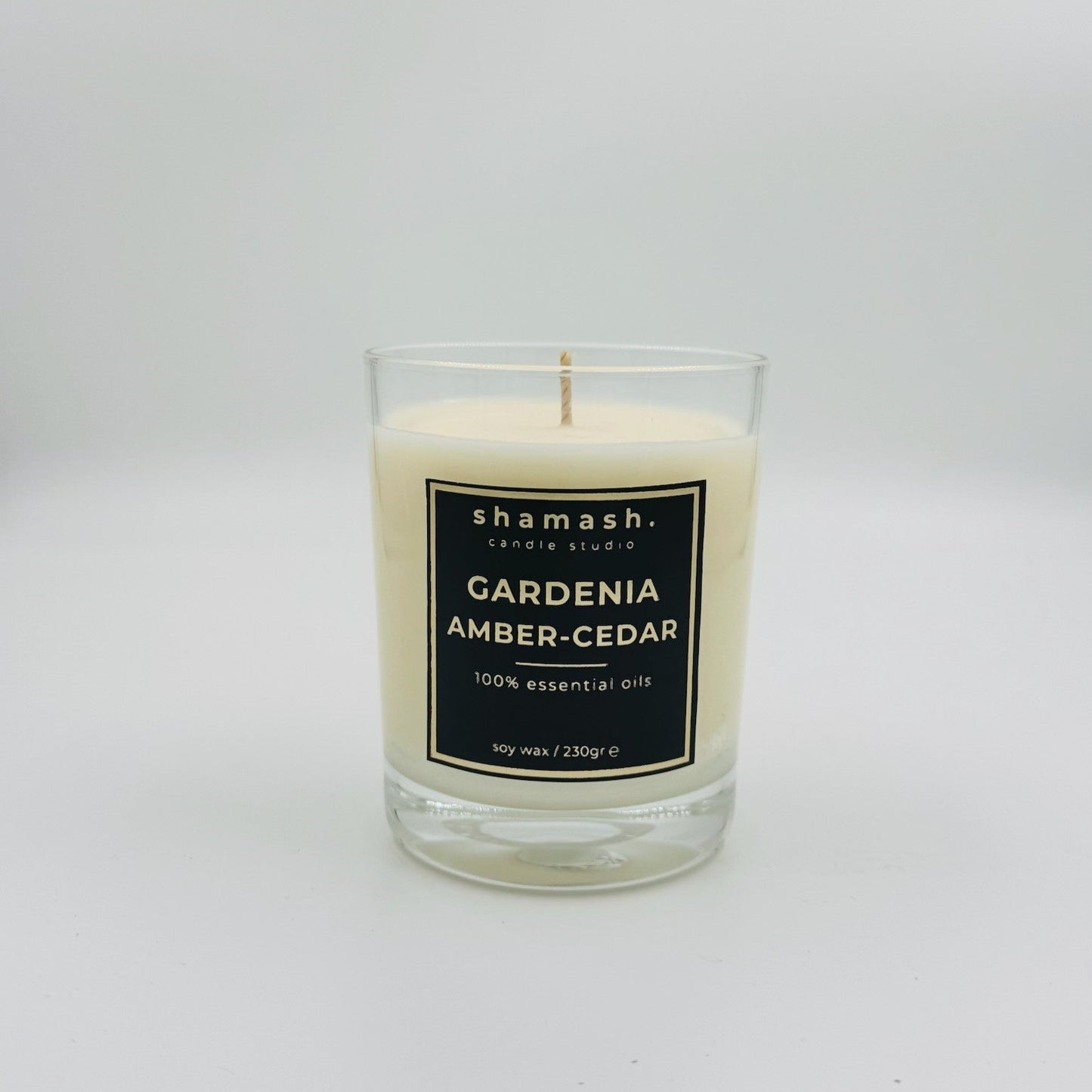 GARDENIA, AMBER & CEDAR PURE COLLECTION CANDLE