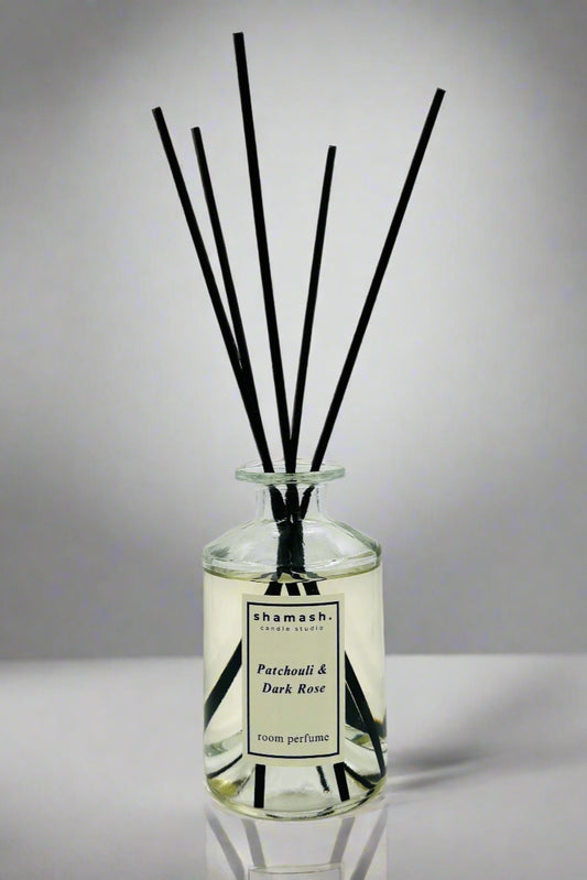 PATSOULI & DARK ROSE ROOM PERFUME  - Noir