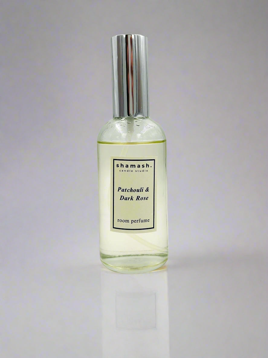 PATSOULI & DARK ROSE ROOM SPRAY - Noir