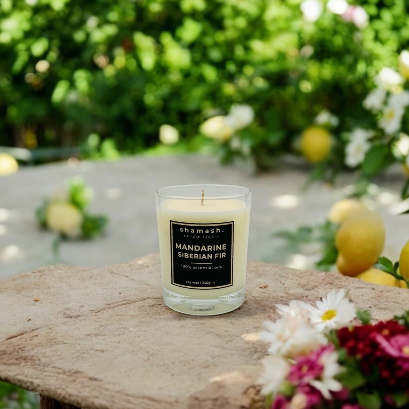 MANDARIN & SIBERIAN FIR PURE COLLECTION CANDLE