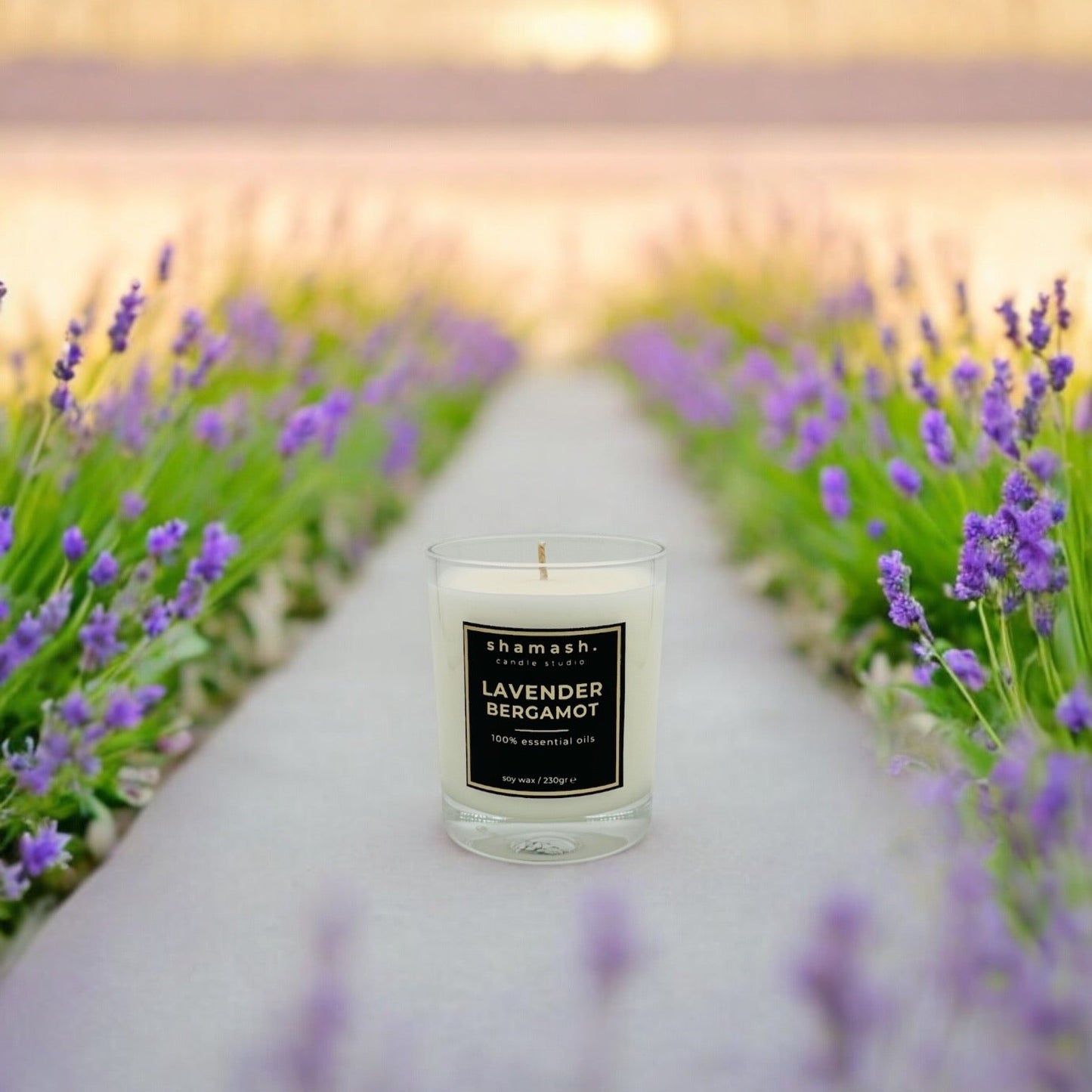 LAVENDER & BERGAMOT PURE COLLECTION CANDLE