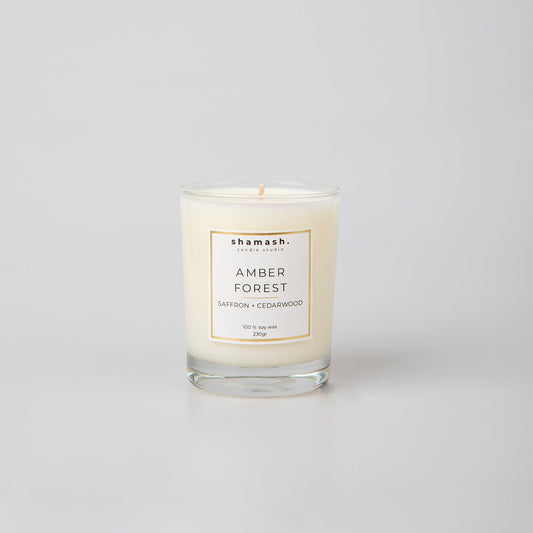 AMBER FOREST BOLD COLLECTION CANDLE