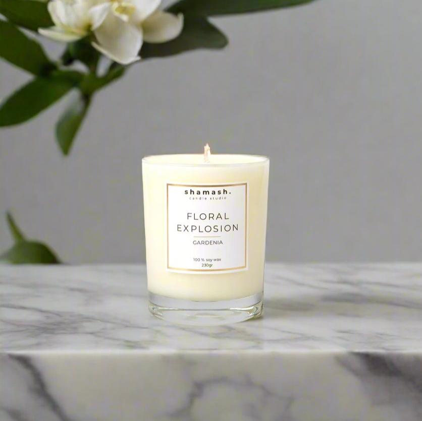 FLORAL EXPLOSION BOLD COLLECTION CANDLE