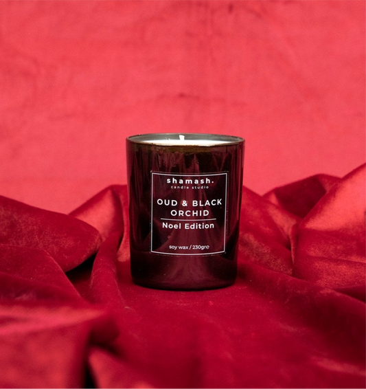 OUD & BLACK ORCHID NOEL CANDLE