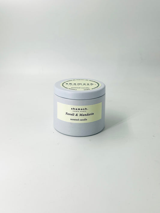 NEROLI & MANDARIN TRAVEL CANDLE - Aegean Reverie