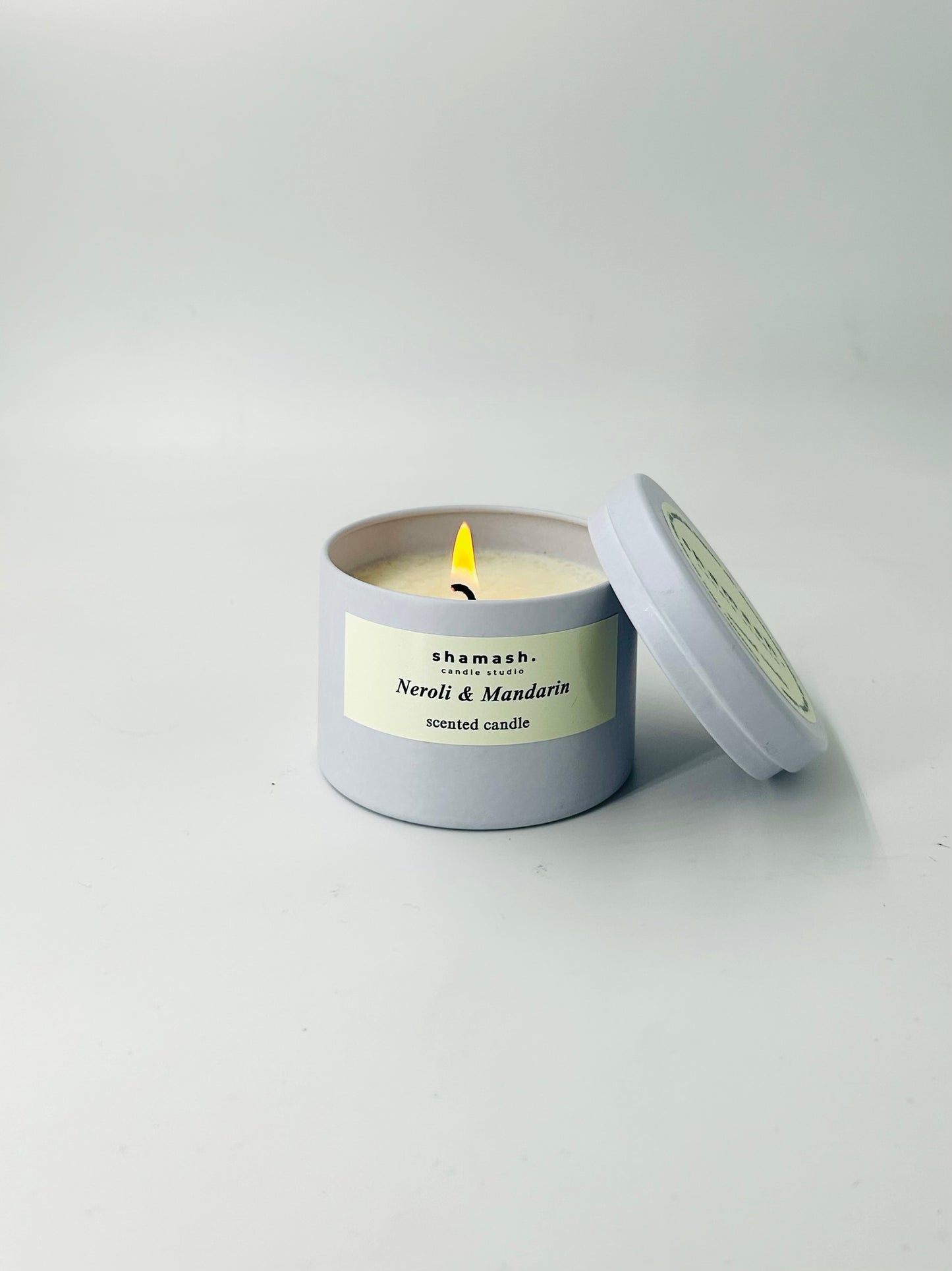 NEROLI & MANDARIN TRAVEL CANDLE - Aegean Reverie