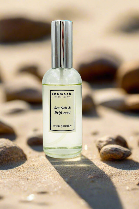 SEA SALT & DRIFTWOOD ROOM SPRAY  - Aegean Reverie