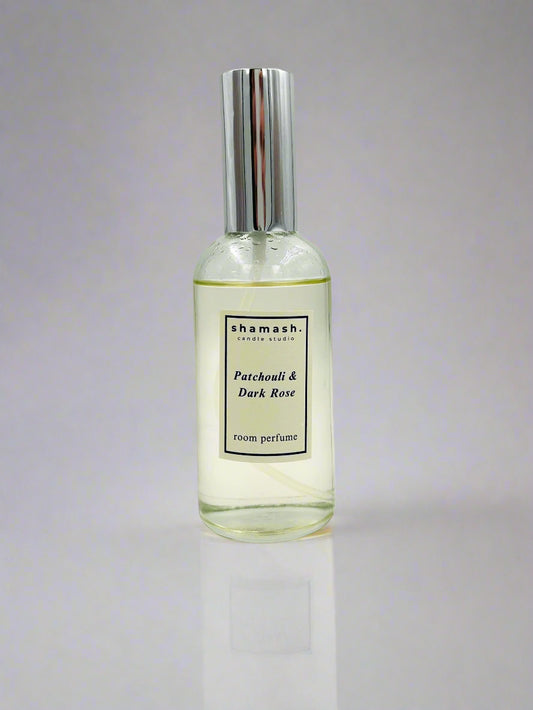 PATSOULI & DARK ROSE ROOM SPRAY  - Noir