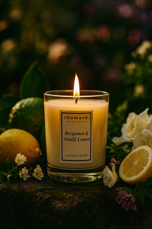BERGAMOT & AMALFI LEMON CANDLE - Aegean Reverie