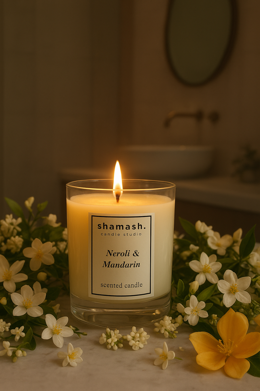 NEROLI & MANDARIN CANDLE - Aegean Reverie